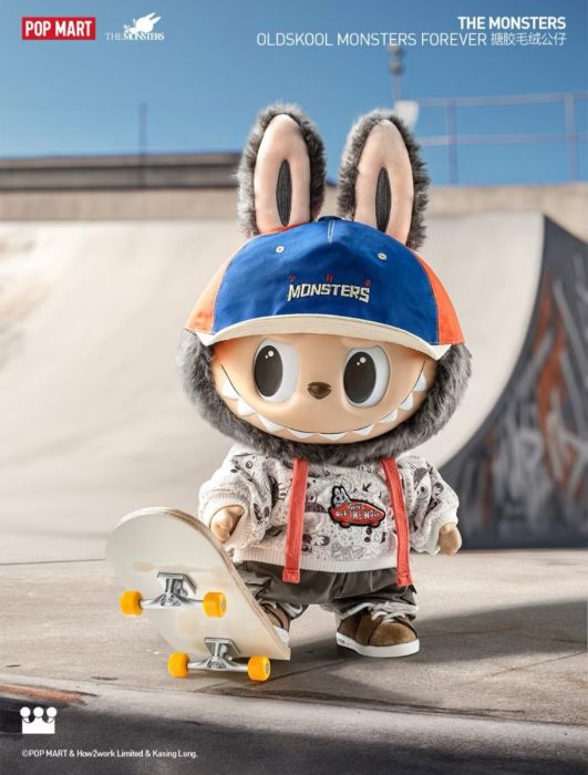 Pop Mart 泡泡瑪特搪膠毛絨公仔 - The Monster Labubu X Vans 系列手辦