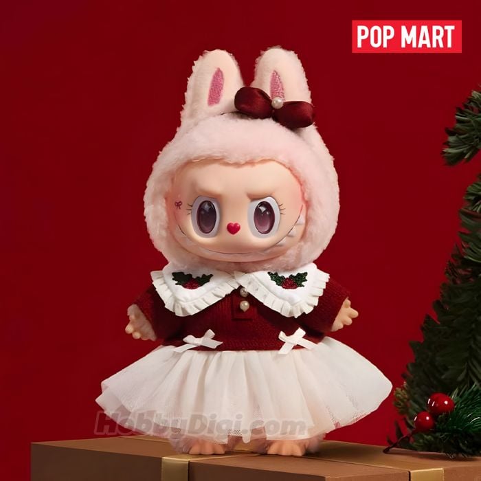 Pop Mart 泡泡瑪特搪膠毛絨掛件 - The Monster Mokoko 聖誕節系列