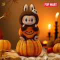 Pop Mart 泡泡瑪特搪膠毛絨掛件 - The Monsters Labubu 萬聖節快樂派對系列 (南瓜Labubu)