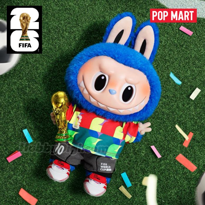Pop Mart 泡泡瑪特搪膠毛絨公仔 - The Monsters Labubu X Fifa 足球世界杯系列
