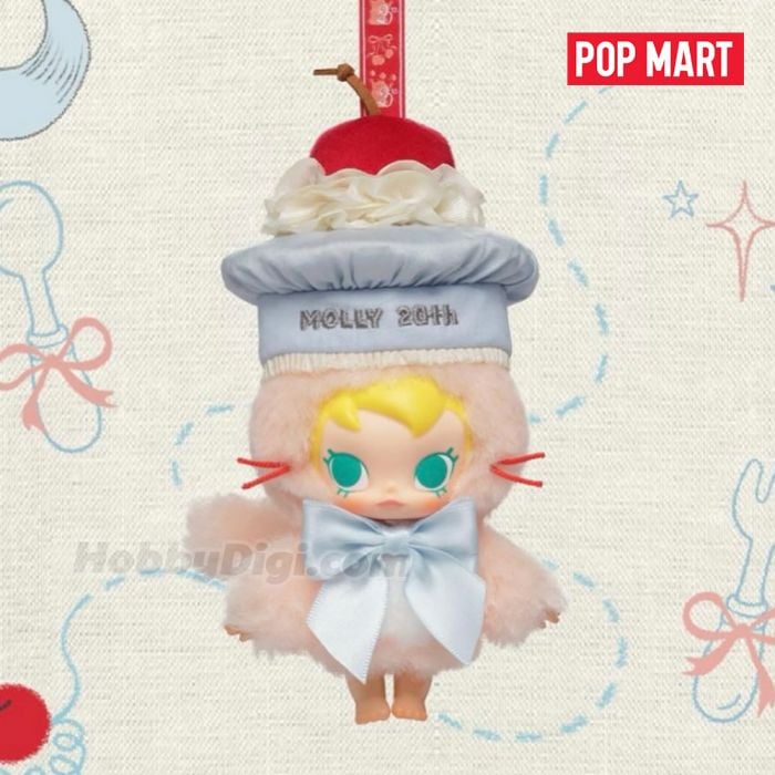 Pop Mart 泡泡瑪特搪膠毛絨掛件 - Baby Molly 20週年系列