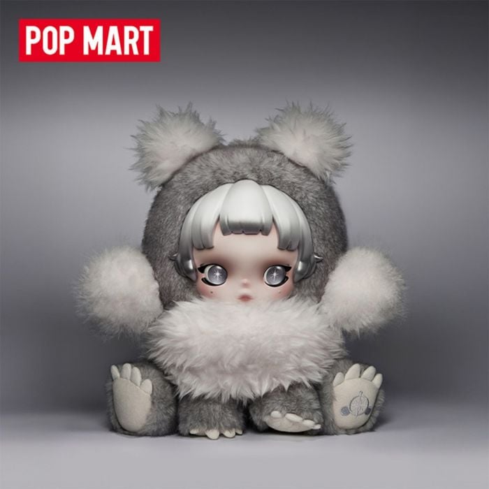 Pop Mart 泡泡瑪特搪膠毛絨掛件 - θ Skullpanda 熊叛叛系列