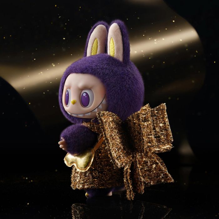 Pop Mart 泡泡瑪特搪膠毛絨掛件 - The Monster Labubu X Pronounce 小米蘭 財富之翼系列