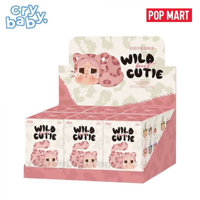 Pop Mart 泡泡瑪特搪膠毛絨公仔盲盒手辦 - CRYBABY哭娃豹豹猫猫系列