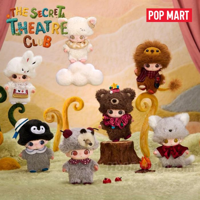 Pop Mart 泡泡瑪特搪膠毛絨公仔盲盒手辦 - Dimoo 秘密話劇社系列