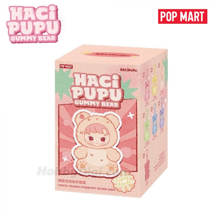 Pop Mart 泡泡瑪特搪膠毛絨公仔盲盒手辦 - Hacipupu 小熊軟糖系列