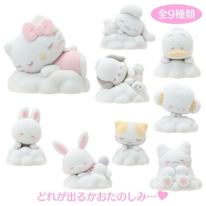Sanrio 盲盒系列 - Sanrio 角色植絨蓬鬆雲朵系列