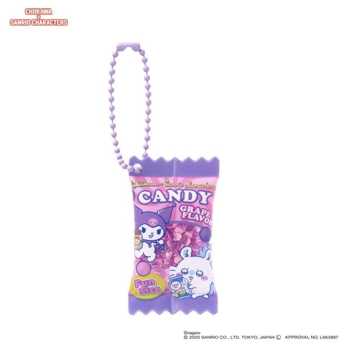 Sanrio - Sanrio X Chiikawa 超市沙沙聲零食鎖匙扣系列