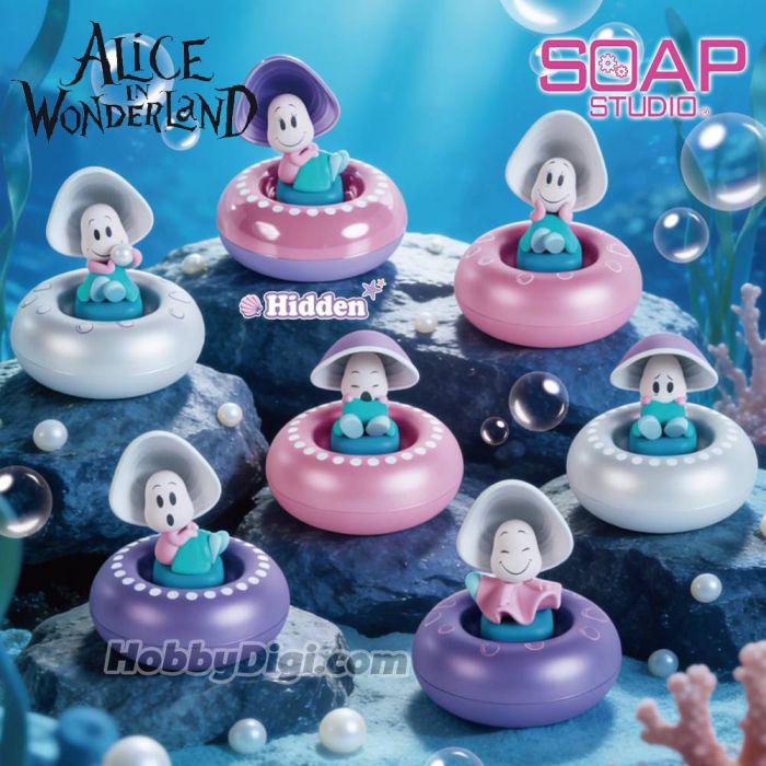 Soap Studio 肥皂遊 盲盒 - 迪士尼 愛麗絲夢遊仙境 生蠔寶寶键帽系列