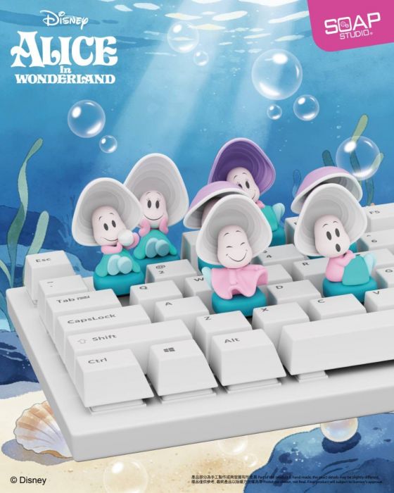 Soap Studio 肥皂遊 盲盒 - 迪士尼 愛麗絲夢遊仙境 生蠔寶寶键帽系列