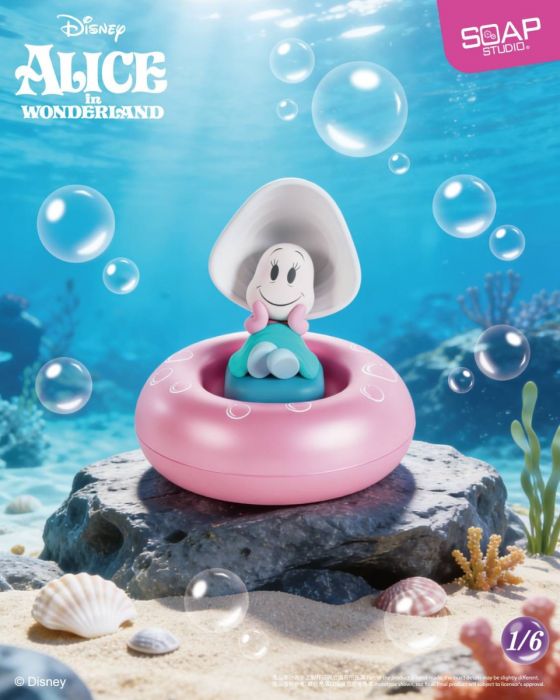 Soap Studio 肥皂遊 盲盒 - 迪士尼 愛麗絲夢遊仙境 生蠔寶寶键帽系列