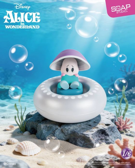 Soap Studio 肥皂遊 盲盒 - 迪士尼 愛麗絲夢遊仙境 生蠔寶寶键帽系列