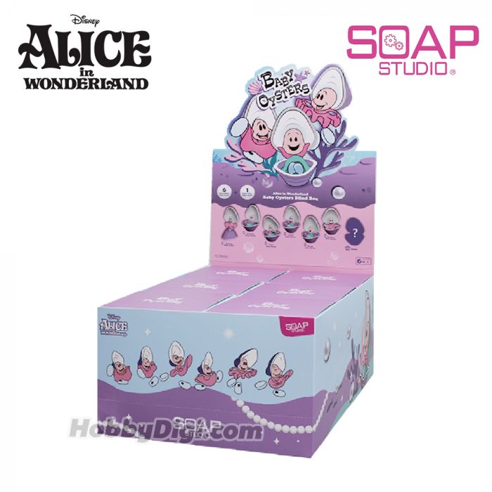 Soap Studio 肥皂遊 盲盒 - 迪士尼 愛麗絲夢遊仙境 生蠔寶寶系列