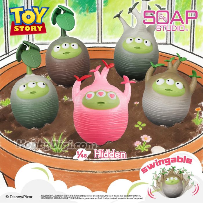 Soap Studio 肥皂遊 盲盒 - 迪士尼 彼思三眼仔象牙宮造型系列