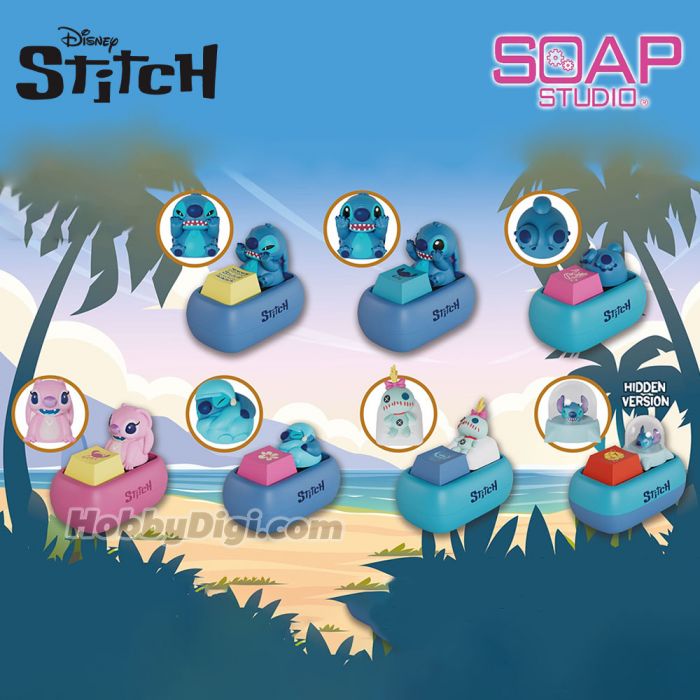 Soap Studio 肥皂遊 盲盒 - 迪士尼系列 史迪仔鍵帽