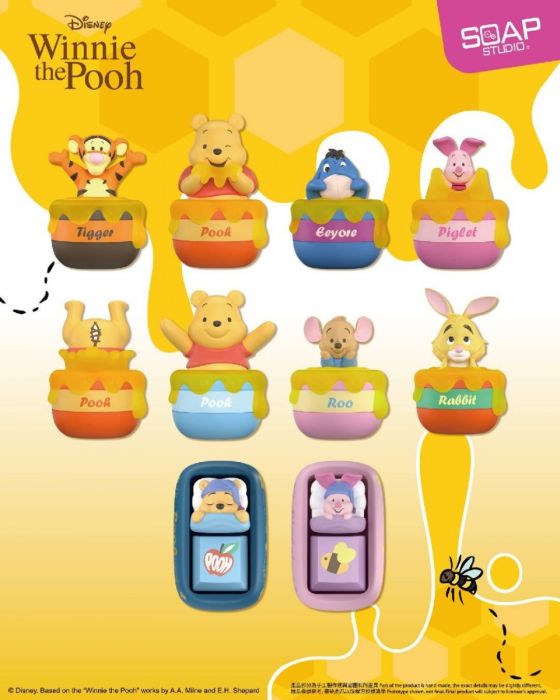 Soap Studio 肥皂遊 盲盒 - 迪士尼 小熊維尼鍵帽系列