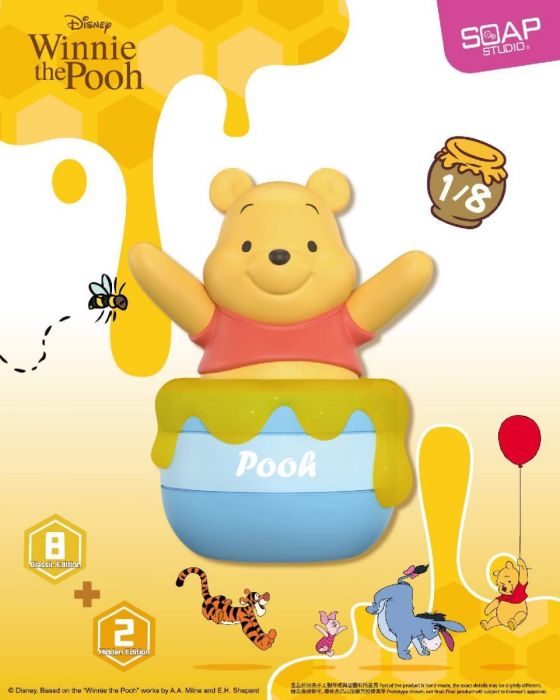 Soap Studio 肥皂遊 盲盒 - 迪士尼 小熊維尼鍵帽系列