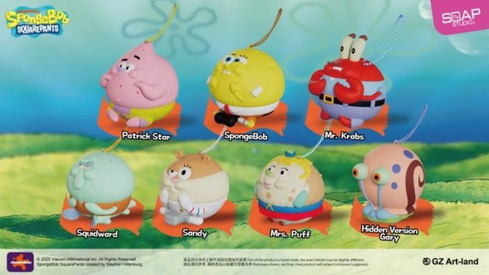 Soap Studio 肥皂遊 盲盒 - 海綿寶寶 壓力球系列