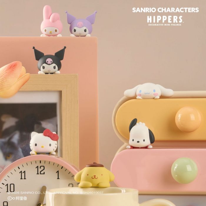 Sonny Angle 盲盒手辦 - Sanrio 角色趴趴系列
