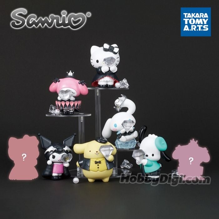 Takara Tomy 盲盒系列 - Sanrio Hello Kittty和朋友們 Hide & Seek 寶石公仔系列