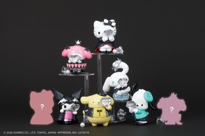 Takara Tomy 盲盒系列 - Sanrio Hello Kittty和朋友們 Hide & Seek 寶石公仔系列