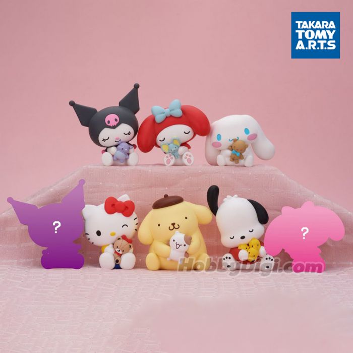 Takara Tomy 盲盒系列 - Sanrio Hello Kitty與朋友 肩並肩擁抱系列