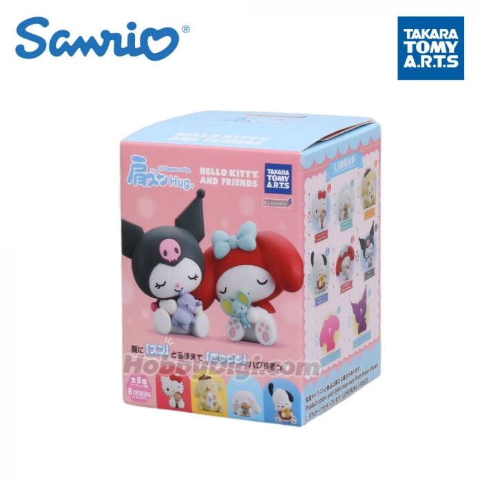 Takara Tomy 盲盒系列 - Sanrio Hello Kitty與朋友 肩並肩擁抱系列