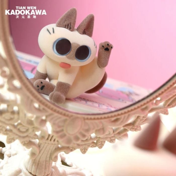Tenbun Kadokawa 天聞角川盲盒手辦 - 暹羅貓小豆泥日常系列