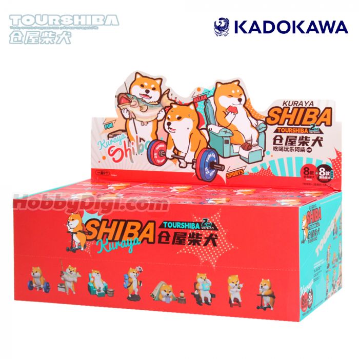 Tenbun Kadokawa 天聞角川盲盒手辦 - 倉屋柴犬 阿柴吃喝玩樂系列