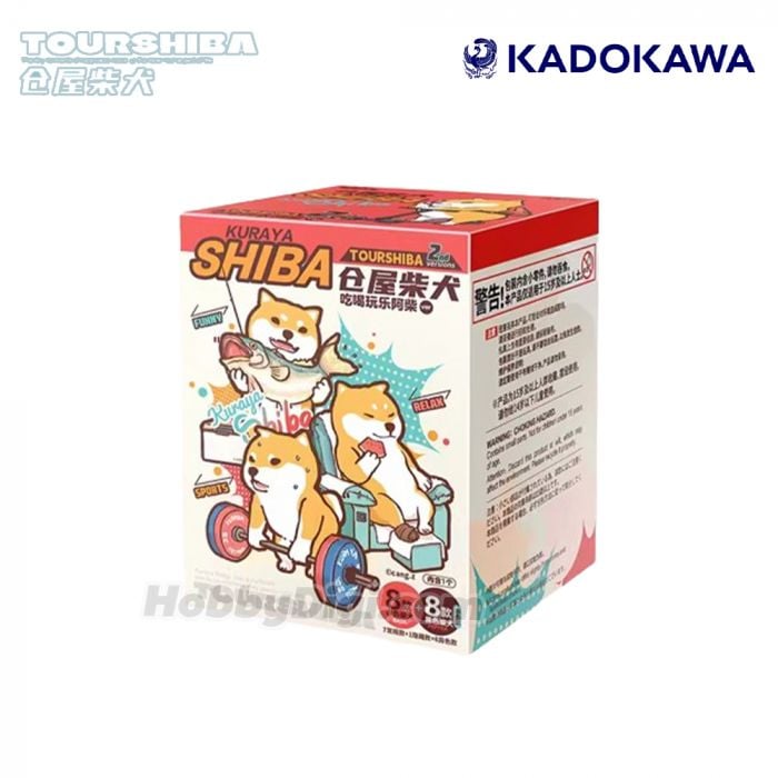 Tenbun Kadokawa 天聞角川盲盒手辦 - 倉屋柴犬 阿柴吃喝玩樂系列