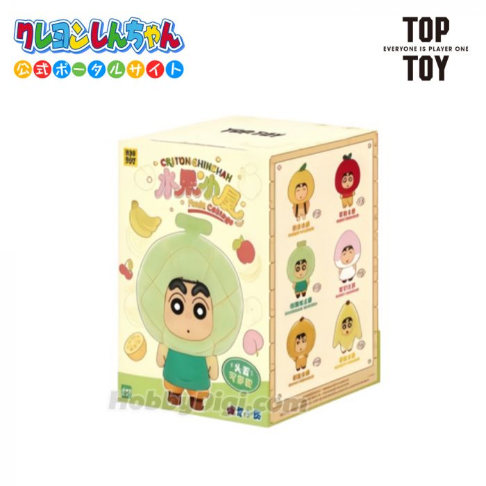 TOP TOY 盲盒手辦 - 蠟筆小新 水果小屋系毛絨掛飾系列