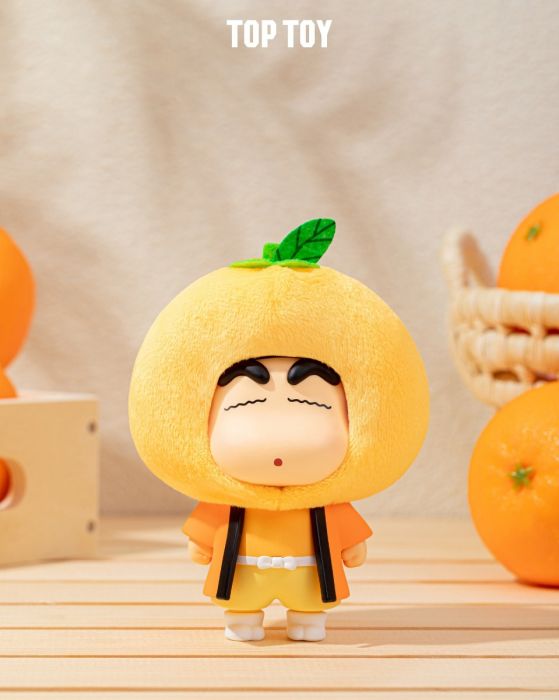 TOP TOY 盲盒手辦 - 蠟筆小新 水果小屋系毛絨掛飾系列