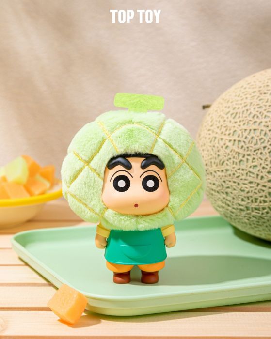 TOP TOY 盲盒手辦 - 蠟筆小新 水果小屋系毛絨掛飾系列
