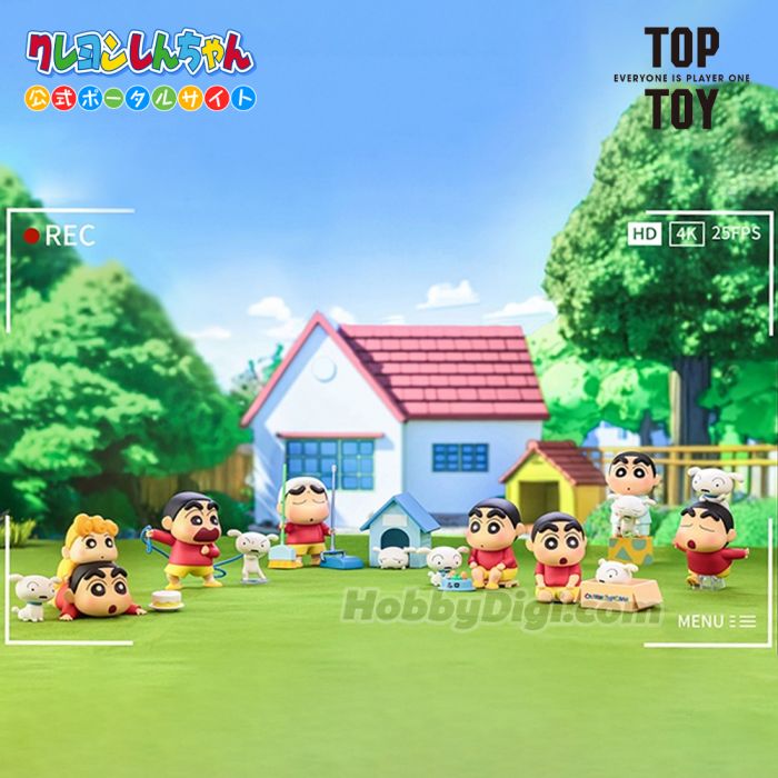 TOP TOY 盲盒手辦 - 蠟筆小新 小白的日常系列