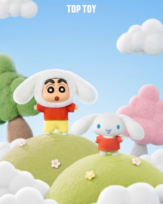 TOP TOY 盲盒手辦 - 蠟筆小新 X Sanrio 肉桂狗 遊樂夢境系列