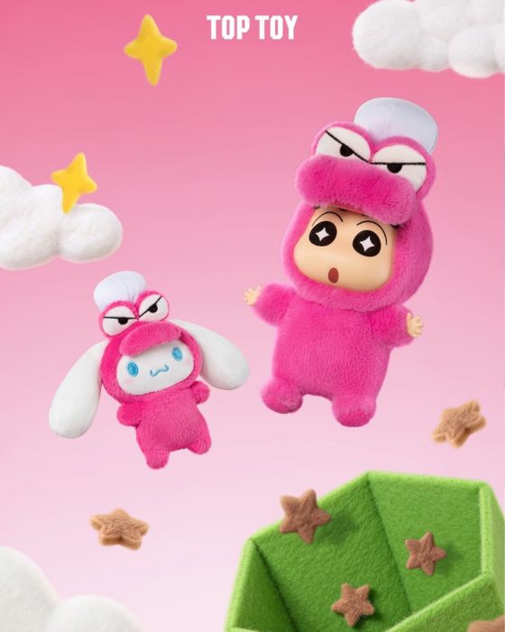 TOP TOY 盲盒手辦 - 蠟筆小新 X Sanrio 肉桂狗 遊樂夢境系列