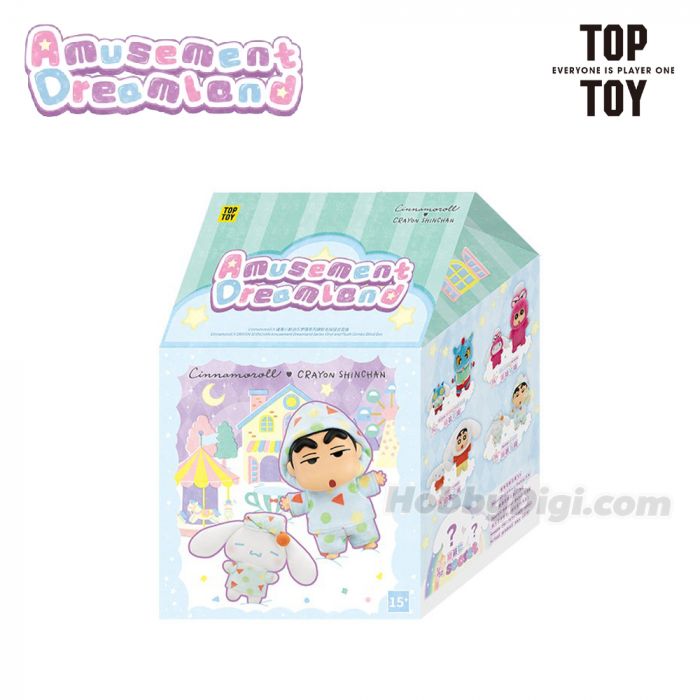 TOP TOY 盲盒手辦 - 蠟筆小新 X Sanrio 肉桂狗 遊樂夢境系列