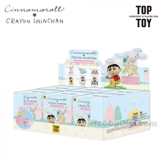 TOP TOY 盲盒手辦 - 蠟筆小新 X Sanrio 肉桂狗 仙境系列