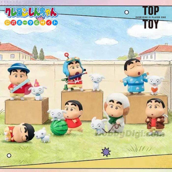 TOP TOY 盲盒手辦 - 蠟筆小新 古白神系列