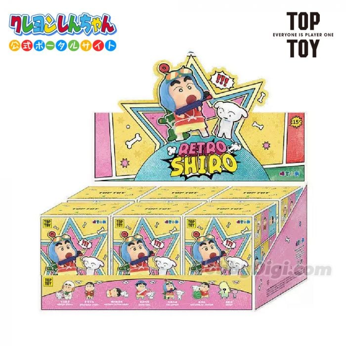 TOP TOY 盲盒手辦 - 蠟筆小新 古白神系列