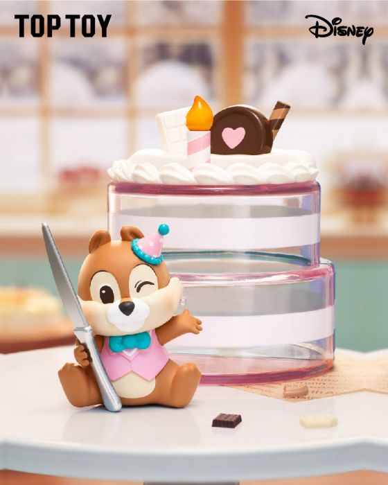TOP TOY 盲盒手辦 - 迪士尼 Chip'n Dale大鼻與鋼牙 甜點探險系列
