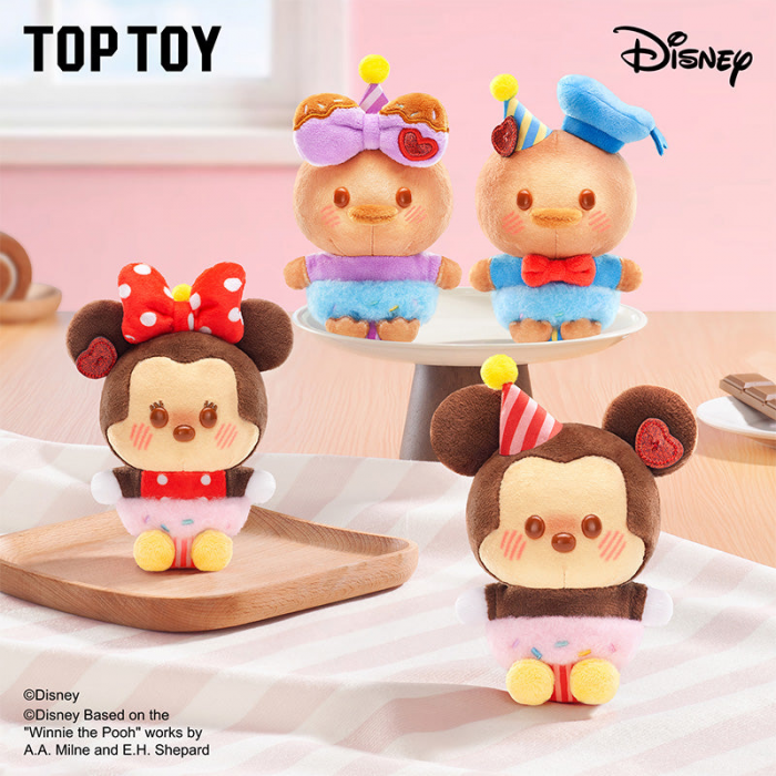 TOP TOY 盲盒手辦 - 迪士尼 可可工坊毛絨吊飾系列