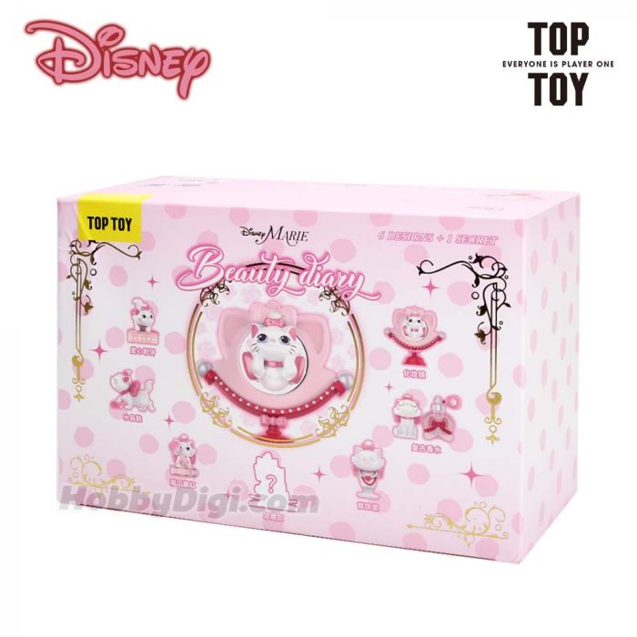 TOP TOY 盲盒手辦 - 迪士尼 瑪麗貓美妝日記系列
