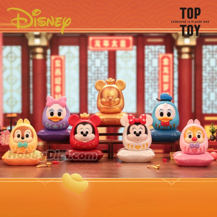 TOP TOY 盲盒手辦 - 迪士尼 米奇家族達摩系列