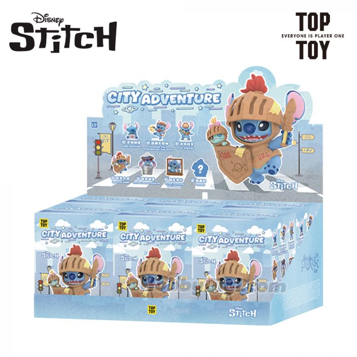 TOP TOY 盲盒手辦 - 迪士尼 史迪仔城市大冒險系列