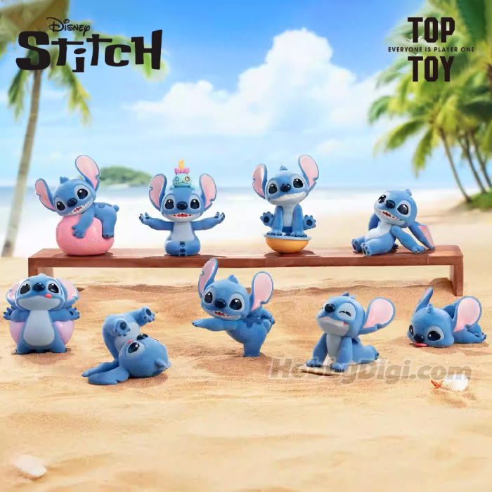 TOP TOY 盲盒手辦 - 迪士尼 史迪仔 元氣瑜珈系列