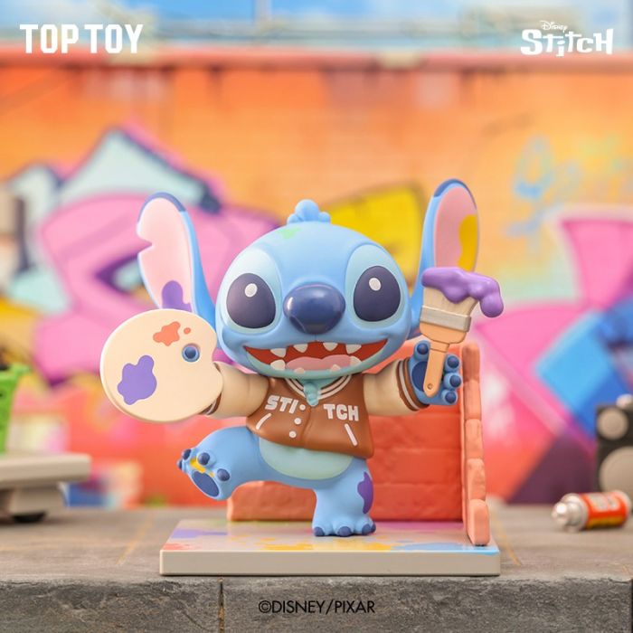 TOP TOY 盲盒手辦 -  迪士尼史迪仔活力街頭主題系列