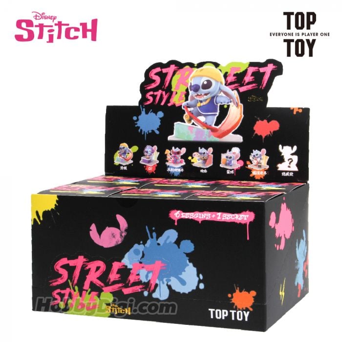TOP TOY 盲盒手辦 -  迪士尼史迪仔活力街頭主題系列