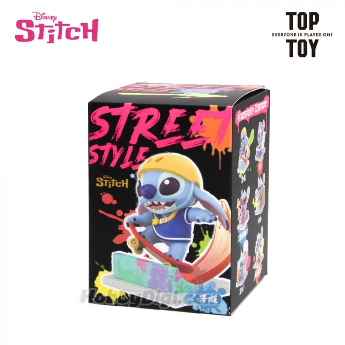 TOP TOY 盲盒手辦 -  迪士尼史迪仔活力街頭主題系列