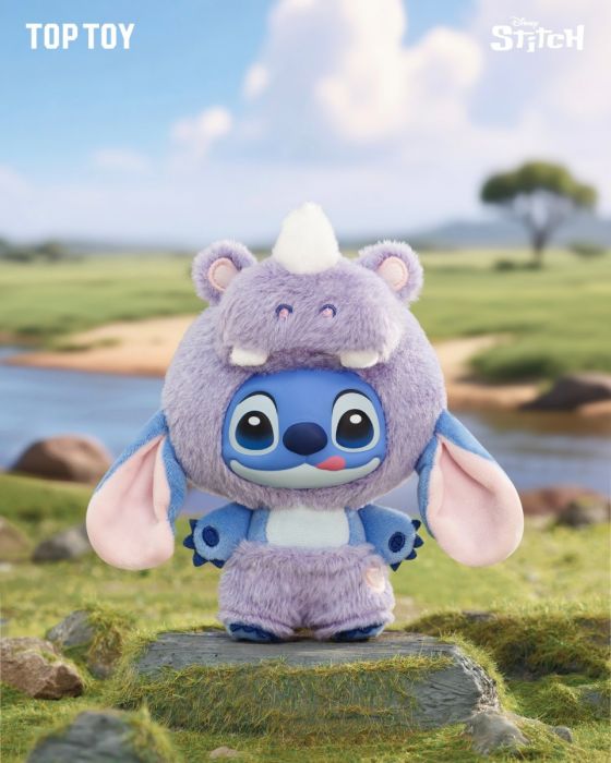 TOP TOY 盲盒手辦 - 迪士尼 史迪仔 野性動物搪膠毛絨系列